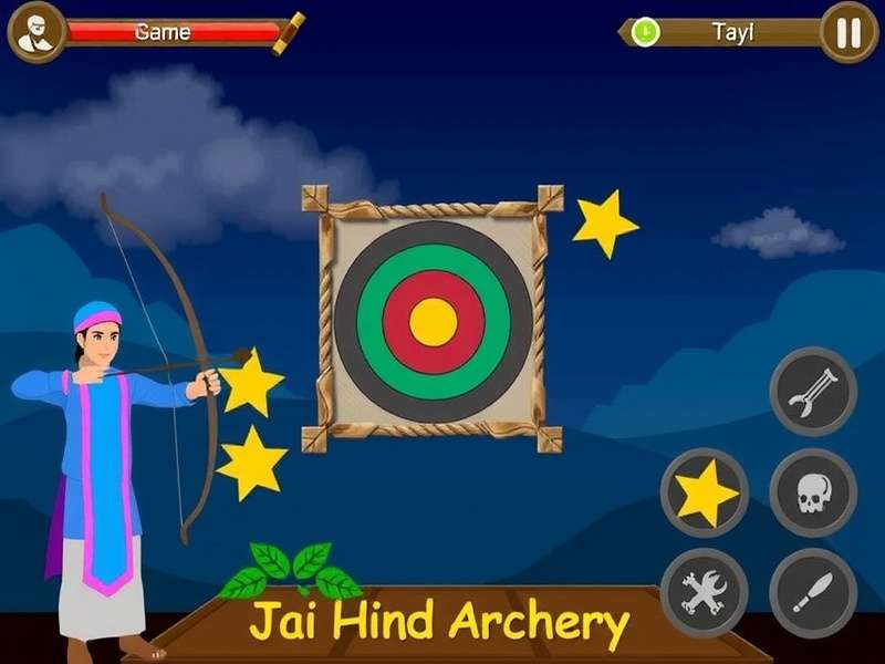 Jai Hind Archery Game Screenshot